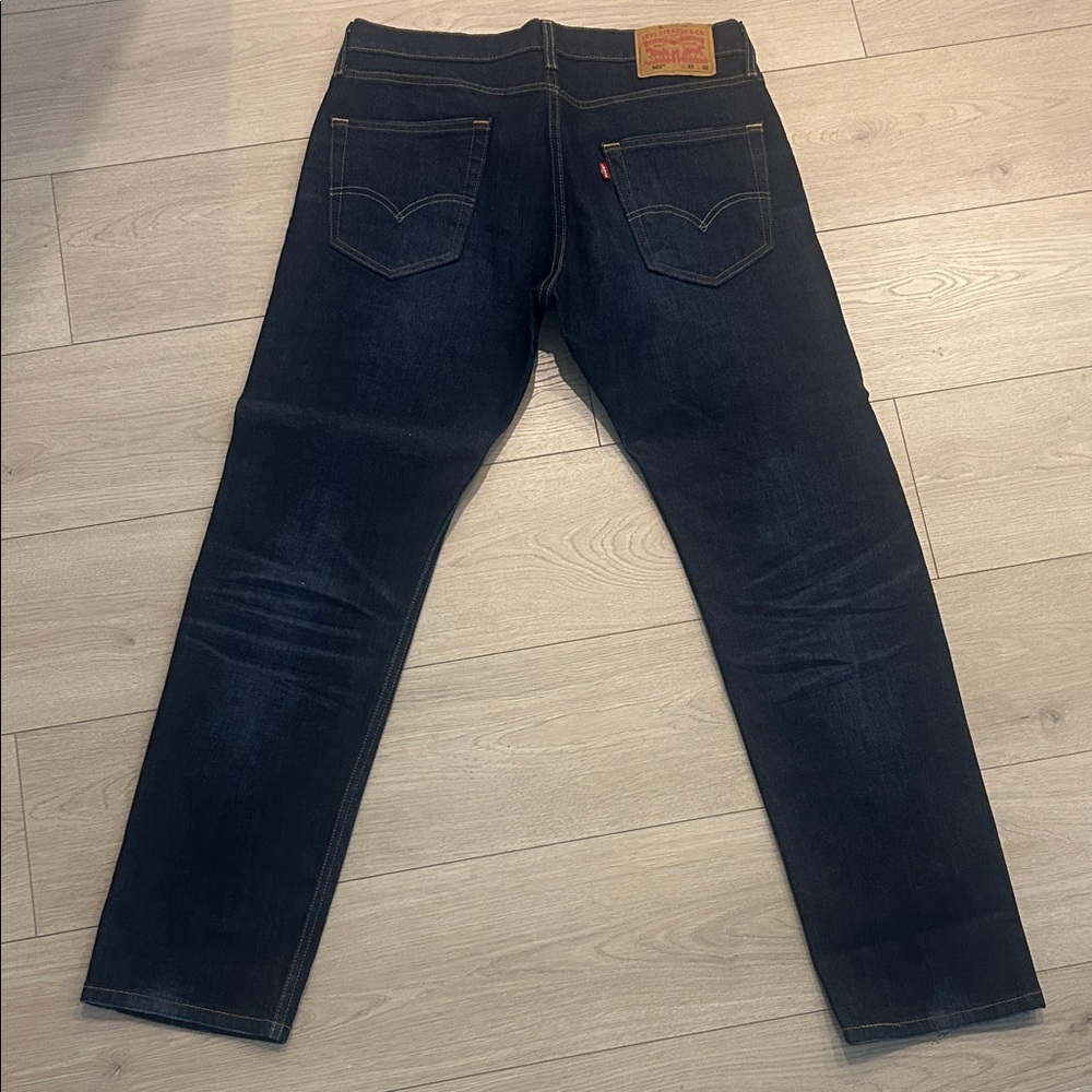 Levi's Men's Dark Blue Straight Jeans size 32x32